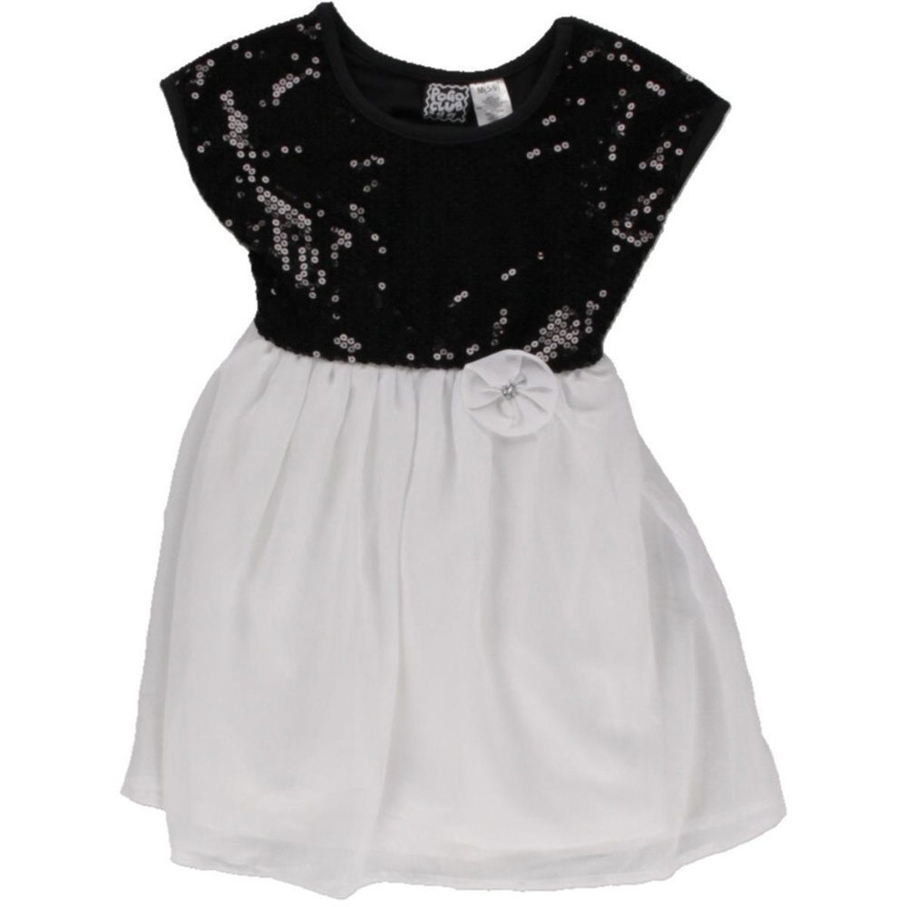 Pogo Club Girls Sequined Party Dress